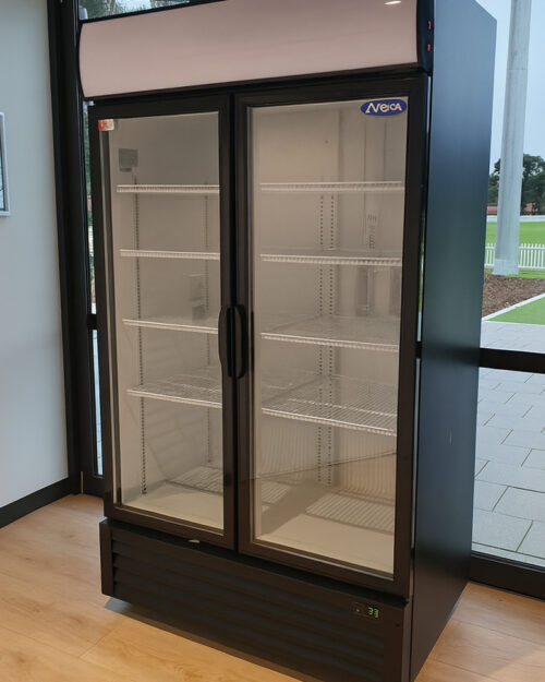 2 Door Display Fridge Hire Adelaide