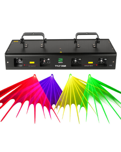 4 head laser light show hire Adelaide