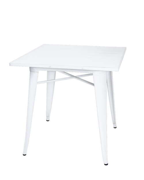 White Tolix Cafe Table Hire Adelaide